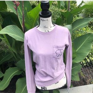 Purple ivory Ella shirt